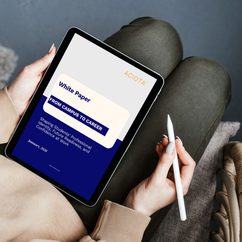 white paper by ACIOTA personal Brand from Campus to Career